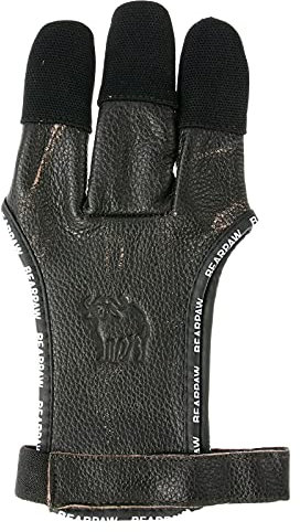 Bearpaw Schießhandschuh Speed Glove Exclusive Büffelleder, Bogenhandschuh XS-XL (S)