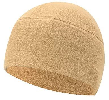 axy Vintermössa, löpmössa, cykelmössa, sport, cykelmössa för män och kvinnor, hjälm, undermössa, vindtät, termocykling, löpning MUHE3, Beige, one size