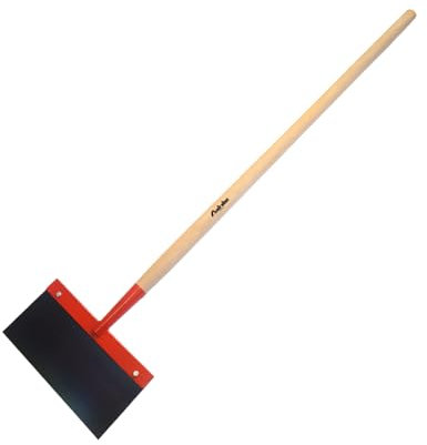 RASCHIETTO PAVIMENTI SPATOLA PAVIMENTO CON MANICO 15x15cm