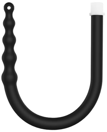 Xuomt 58 Cm Extra Lang Weiche Silikon SM Intimreinigung Analdusche Vaginaldusche mit 4 Löcher Einlauf Spülung Vaginal Intimdusche Klistierschlauch Analreinigung Enema Irrigator für Frauen Männer