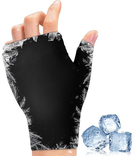 Moorstdel Kühlpads Gel Arthrose Handschuhe, Kalt Warm Kompresse fur Verstauchung, Schwellung, Schmerzen in Händen und Handgelenken, kühlhandschuhe chemotherapie fur Tenosynovitis, arthrose, Rheuma