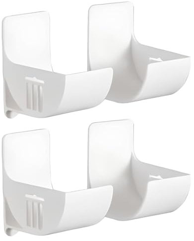 Pyuyan 2 Paires Distributeur de Sac Poubelle pour Armoire, Support Mural pour Sacs Poubelle, Organisateur de Sac Poubelle Mural, pour la Cuisine, la Salle de Bains, Le Garde-Manger Rangement