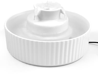 Fontana per gatti in ceramica, 2,1 l, per gatti e cani