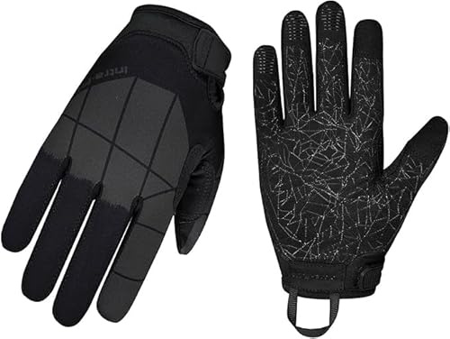 Gants tactiques de police avec écran tactile - Protection contre l'abrasion EN 388 niveau 4 - Respirants, légers, antidérapants, doigts complets pour l'extérieur, l'armée, l'entraînement