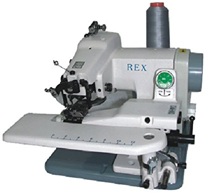 REX RX-518 All Metal Construction Portable Professional Grade Desktop Blindstitch, Cuffs, Failling Slack Bottoms, Hemming Dresses, Skirt and Coat Bottoms, Draperies, Negligees, Undergarments, Lapel Padding, Blouses Sleeves Machine, Gray