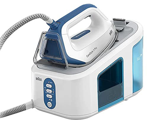 Braun CareStyle 3 Pro IS 3157 Dampfbügeleisen Weiß/Blau