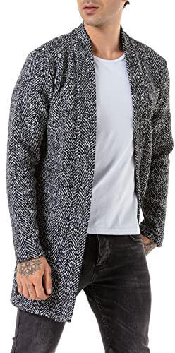 RED BRIDGE Cardigan pour homme Veste Manteau