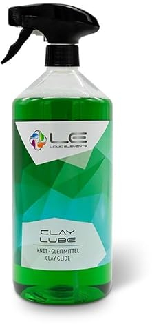 Liquid Elements – Clay Lube Gleitmittel für Reinigungsknete 1 Liter – entfernt effektiv Rückstände, sorgt für eine hohe Gleitfähigkeit & schützt vor Kratzern