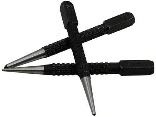 3pcs Centre Punch Set,Nail Punch, Centre Punch, 1/16, 5/64'', 1/9(1.5mm-3.0mm)