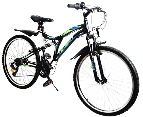 26 Zoll Guardian Kinderfahrrad MTB Shimano mit Beleuchtung nach StVZO Schwarz
