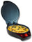 Duadine - Forno elettrico 2 in 1, per pizza e barbecue, funziona come padella e griglia, 1200 W, timer, superficie antiaderente, doppia piastra per cottura, crêpe elettrica