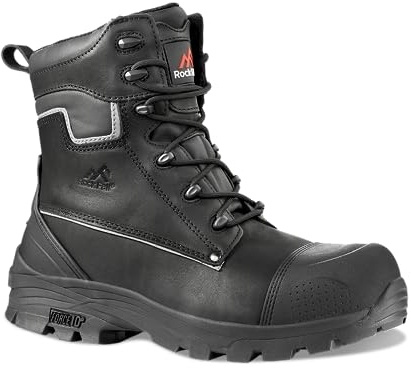 Rock Fall RF15 Shale Safety Boot- Black Size 10