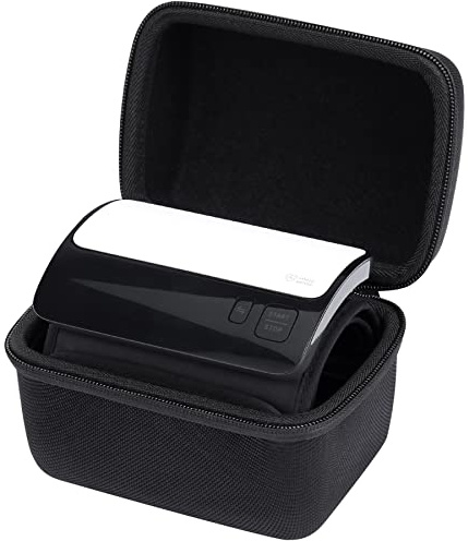 Khanka hård väska skyddsfodral för Omron X2 Basic/M2 överarm blodtrycksmätare etui fodral. (Endast väska)