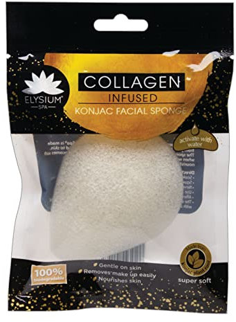 ELYSIUM SPA® ESPONJA KONJAC INFUSTA DE COLÁGENO