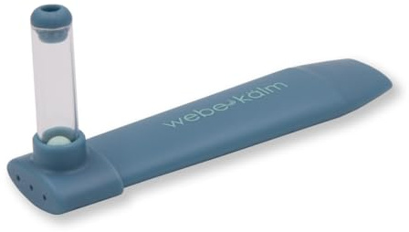 Título del producto: herramienta sensorial para calmar con exhalación lenta, enfoque visual y regulación auditiva. Apoya la atención plena, el alivio del estrés, la hora de acostarse y la ansiedad