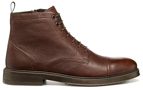 Geox U Henreys, Bota de Tobillo Hombre, marrón Claro, 44 EU