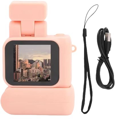 Campus Camera Travel Camcorder 90° Flipflash 1.44Inch Color Display Continuous Capturing for Action Pocket Sized Camcorder