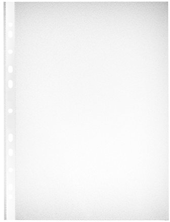 Herlitz Prospekthülle A4, Extra starke PP Folie, Glasklar, 10er Premium