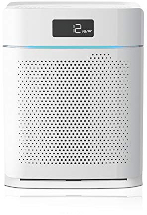 IDEAL Luftreiniger AP35 mit HEPA- & Geruchsfilter – bis 45m² – gegen Pollen, Feinstaub, Allergene, Rauch & Gerüche – leise für Schlafzimmer, Praxis, Büro, Kinderzimmer & Allergiker (bis zu 35m²)