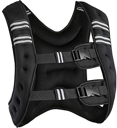 meihe Gilet lesté,Gilet d'entraînement-Gilets pour Poids-gilet lesté musculation pour entraînement, cross-fit,fitness (10kg)