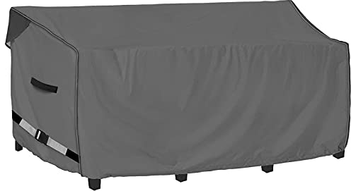 Abdeckhauben für Sofas，Abhaube für Sessel，Ein Sofa für 2 bis 3 Personen, wasserdicht und langlebig ，Grau，205 x 86 x 74 cm