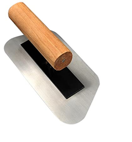 Frattazzo per intonaco Trapezoidale in Acciaio Inossidabile Frattazzo per intonaco Costruzione Strumenti per raschiare calcestruzzo, Piastrelle per Pavimenti Muro Cemento Frattazzo per Fango