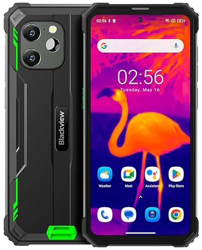 Blackview BV8900 (Double Sim - Ecran de 6.5'' - 256 Go, 8 Go RAM) Vert