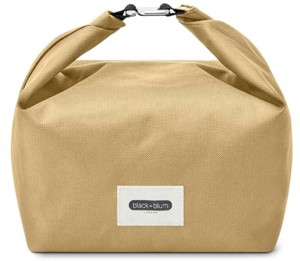 BLACK + BLUM - Lonchera aislada, fabricada con PET reciclado y sin BPA, 6,7 litros, arcilla