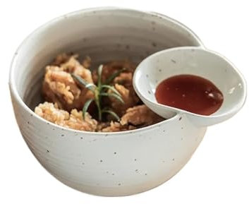 DCRYRPQES Saucenschalen 2 stücke Grobe Keramik Retro Dim Sum Schüssel Japanische Küche Schüssel Hausmannskost Kreative Becher Obst Salat Platte Wohnzimmer Display Gewürzschale