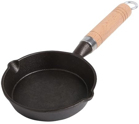 Minipanna till stekning, panna liten hetoljepanna till camping, inomhus och utomhusbruk/48