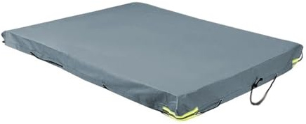 Utdragbart Bagageskydd Rullgardin 420D Oxford Presenning Släpvagnsduk Vattentät Dammtät Lastbilskaross UV-skydd För Utomhusresor 214X122X13Cm(4)