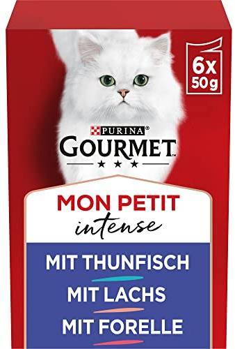 Gourmet Mon Petit Intense Mix 12238083 Kattmat, 50 g x 48 stycken