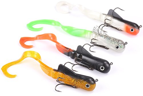 MIZUGIWA 8 Pike Musky Dawg Soft Plastic Swimbait