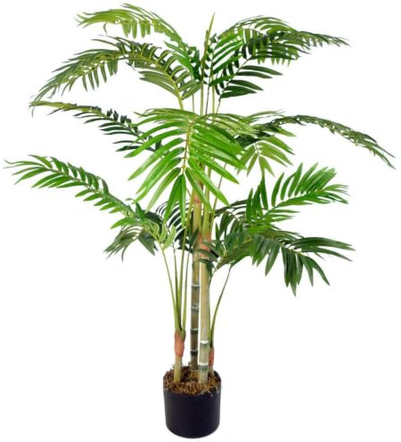 Leaf Design UK Large Realistic Artificial Palm Tree, 120cm