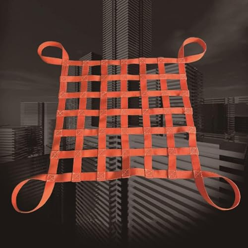 Cargo Lifting Net - Nylon Cargo Lifting Net, Crane Pallet Cargo Net, Truck/Trailer/Cargo Net, Strong Load-Bearing Material Handling Straps, Heavy Duty Rigging Strap For Lifting And Towing ( Size : 1 X