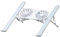Base di Raffreddamento per Laptop, Pieghevole Supporto PC Portatile, Portatile Supporto Sistema di Raffreddamento per Notebook con 2 Silent Ventola, Altezza Regolabile, Luci LED,per 10-15,6’’ Laptops