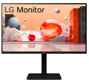 LG Ultrafine™ 27BA560-B Écran PC bureautique 27 - Dalle IPS résolution FHD (1920x1080), 5ms 100Hz, sRGB 99% (CIE1931), inclinable, Orientation Gauche/Droite, réglable en Hauteur