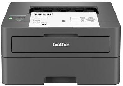 Brother HL-L2405W Wireless Compact Monochrome Laser Printer with Mobile Printing, Black & White Output | Includes Refresh Subscription Trial(1), (Renewed Premium)