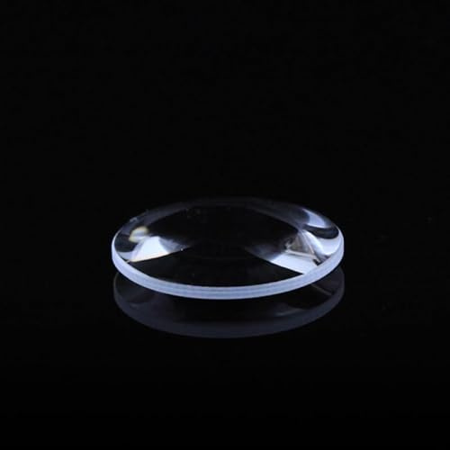 Bikonvex lins med stor diameter 100 mm & 127 mm - optisk glaslins med högt brytningsindex for precisionsoptik, 1 st(100 * 300mm)