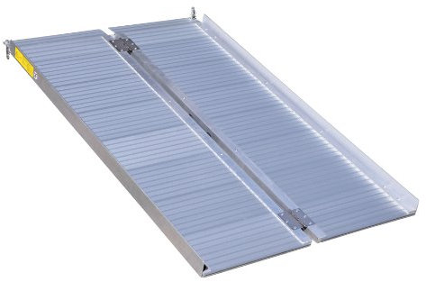 Aidapt Lightweight 3ft Folding Ramp.Durable Aluminium,Portable,Carry Handle,No Tools Required,Threshold,Kerbs,Wheelchair,Scooter,Disability,Easy to store