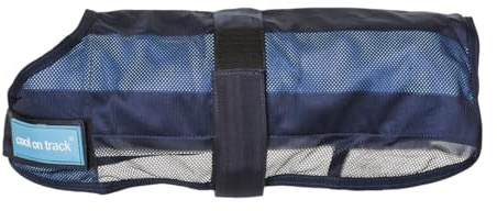 DOG Copenhagen Back-on-Track UV Cooling Coat for Dogs - Blue, 70cm