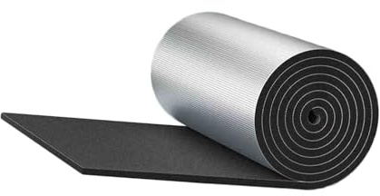 Lámina de Aluminio autoadhesiva, Aislante acústico, lámina de Aluminio de Caucho para techos térmicos, para automóviles, Manualidades, Muebles, protección, Relleno de Huecos y Calor (107,64