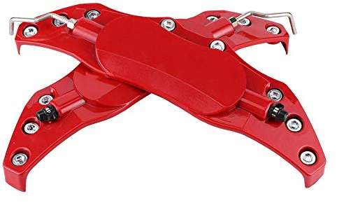 Bremssattelabdeckungen (links rechts), Qiilu Bremssattelabdeckungen, 2 Stück Auto Universal Scheibenbremssattel Gefälschte Abdeckungen Links Rechts Zubehör Refit Für Brembo(L)