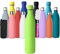 GeeRic Stainless Steel Water Bottle 1 Litre, Double-Walled Vacuum Insulated Metal Water Bottle 12 Hours Hot & 24 Hours Cold Drinks Cycling Bottles for Outdoor Sports Hiking Running 1000ml Green