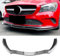 Labio del Parachoques Delantero del Coche para Mercedes Benz CLA-Klasse C117 Standardversion 2016-2019, ABS Bumper Canard Lip Splitter Difusor de Alerón Protector de Canard