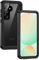 Lanhiem for Samsung Galaxy S24 FE Case, S24 FE Waterproof Case with Built in Screen Protector, Heavy Duty Shockproof Dustproof Protective Phone Case for S24FE 5G (6.7 Inch Black)