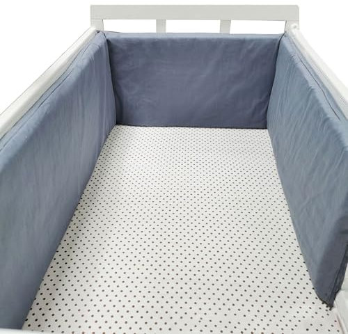 PTKG Babybett Umrandungen Bettumrandung Babybett Nestchen Babybett Umrandung Baby Bettumrandung Gitterbett Umrandung Kinderbett Umrandung Bettumrandung Kinderbett,A29,180cm×30cm