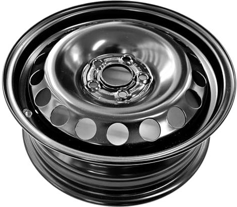 Volkswagen 2Q0601027AG03C Stahlfelge (1 Stück) Felge 15 Zoll Stahlrad 5.5Jx15 ET40 schwarz