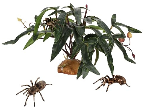 Piante da terrario – piante verdi acquatiche naturali | piante artificiali da acquario, foglie per acquario, pesci d'acqua dolce, tartarughe, leopardo camaleonte rane