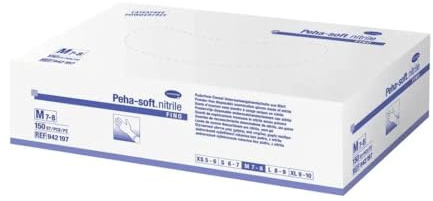 Peha-soft nitrile fino puderfrei - Gr. Large - PZN 03539722 - (150 Stück).